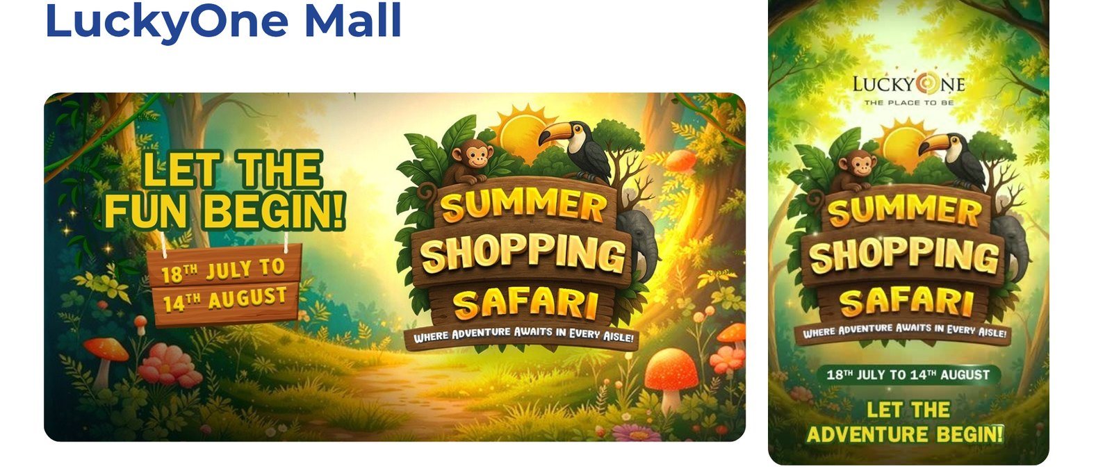 LuckyOne Mall project